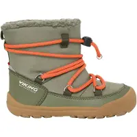 Viking Kid's Birch Barefoot Warm WP Pull-On Scarpe invernali Bambini (27, rosso)