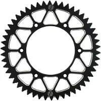 Holeshot Pignone Posteriore 441l-428-49bl 428 Chain Aluminium