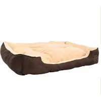 vidaXL Lettino caldo per cani con cuscino imbottito L
