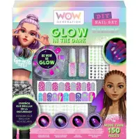 Create It! Set Per Manicure Con Unghie Profumate Che Si Illuminano Al Buio