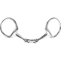 Jansen Harry's Horse Flat Link Bit Argento 14,5 cm Argento 14,5 cm