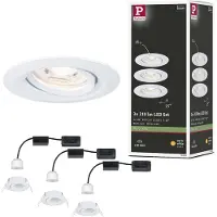 Paulmann Luce da incasso LED Nova Mini set base orientabile