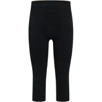 Odlo - Collant tecnico 3/4 versatile - Performance Warm Baselayer Bottom 3/4 M Black in Poliestere Riciclato - Taglia XL - Nero