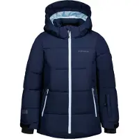 Icepeak - Piumino da sci/snowboard - Loris Jr Bleu Marine in Pelle - Taglia Bambino 152 cm - Blu navy
