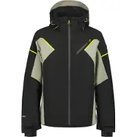 Icepeak - Giacca da sci/snowboard impermeabile e traspirante - Fircrest Noir in Pelle - Taglia S - Nero