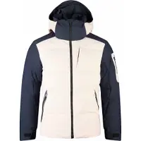Rossignol - Giacca da sci impermeabile in piuma naturale - M Snowblaze Down Cb Ski Jacket Silver Cloud/Black in Pelle - Taglia M - Beige