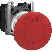 Schneider Pulsante di arresto di emergenza 2Ö XB4BS8444