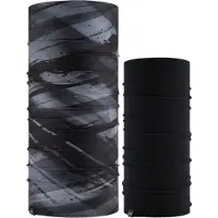 Buff Reversible Polar Sciarpa a tubo (One Size, nero)