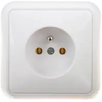 KOS-ELEKTRO SYSTEM Prese elettriche Kos-Elektro, colore bianco, da montare a parete, a incasso
