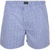 Steppin' Out Boxer Vichy Royal Blu Bianco Blu scuro taglia