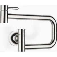 Dornbracht VAIA POT FILLER robinet d'eau froide, portée 500mm, pivotant, 30805809-08, 30805809-08