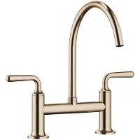Dornbracht Mitigeur pont à deux trous VAIA pour éviers et douchette professionnelle, portée de 241 mm, 19815809-46, 19815809-46