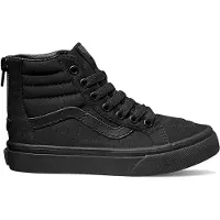 Vans Youth Unisex Sk8-hi Zip Pop Check Black/black Taglia: 27.5 | Scarpe Sportive Outlet | kids | Nero