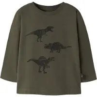 Name it Maglietta 'NMMRIMA' verde scuro / nero