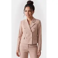 Karl Lagerfeld Db Gold Buttons Blazer Nude Pink Taglia: 42 | Blazers Outlet | Donna | Giallo