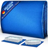 Merkloos Telo protettivo per piscina - Quadrato - 335 x 335 cm - 250 g/m² - PE