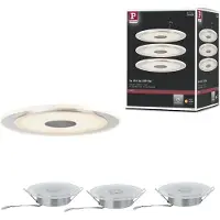 Paulmann Whirl spot LED incasso 6W set 3x rotondo