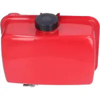 Markenlos Serbatoio diesel leggero in ferro, dimensioni 280 x 170 x 130 mm, universale, per motori diesel