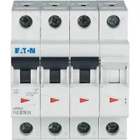 Eaton Interruttore differenziale , 16 A, 3fase+N, caratteristica: B 278949