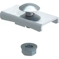 OBO 10 pezzi Pezzo di fissaggio Bettermann per scala portacavi LKS 40 FT 6221084