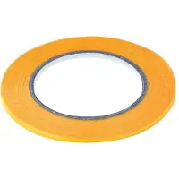 Vallejo T07003, Nastro adesivo per mascheratura, giallo, plastica, universale, 18 m, 2 mm