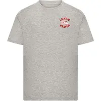 Mister tee Maglietta 'Slice Of Heaven' grigio sfumato / rosso / bianco