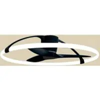 Mantra-Iluminacion Ventilatore da soffitto LED Smart Nepal, nero, CC, silenzioso
