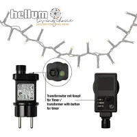 Hellum Ghirlanda luminosa a LED da 370 pezzi. Luce a serpente a LED - Illuminazione per feste 530179
