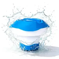 Merkloos Dosatore galleggiante piscina - Dispenser cloro - 17,8 cm - Estensibile - Ideale per vasca e fontana