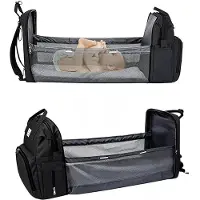 StarTech.com Lettino pieghevole per neonati - Lettino da viaggio - Protezione anti-schiacciamento - Zanzariera - Materasso confortevole - Adatto a neonati da 0 a 1 anno - Unisex