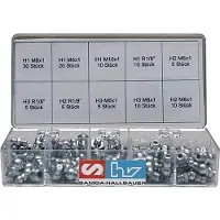 Samoa-Hallbauer Assortimento di ingrassatori 110 pz.SAMOA HALLBAUER