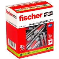 Fischer Group Vite E Tassello Duo Seal 6x38 Mm S A2 50 Unità