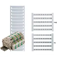 Weidmuller 500 pezzi di etichette per morsetti DEK 5 FWZ 1,3,5-19 0235860000