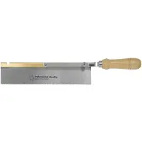 KIRSCHEN sega fine reversibile a manovella con dorso in ottone Lunghezza lama: 250 mm 4152250