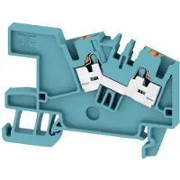 Weidmuller AITB 2,5 BB 2C BL, 5,1 mm, 43,6 mm, 63,8 mm, 7,76 g, 800 V