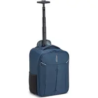 Roncato Ironik 2.0 Ryanair Zaino Trolley Con Protezione Antipioggia 40x30x20 Cm - Blu Notte