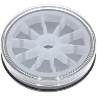 Merkloos Portaoggetti per accessori da orologeria - Plastica - 10 scomparti - Ø 35 mm - Switzerland