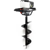 Merkloos Trapano per terreno a benzina - 200 mm - 52 cc - 1,4 kW - Testa in ghisa