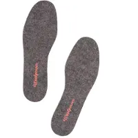 Woolpower Felt Insoles Soletta (44/45, grigio)