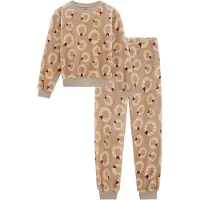 We fashion Pigiama beige / écru / rosso carminio