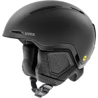 Uvex - Casco da sci/snowboard - Monte Pro Mips Black Matt - Taglia 51-55 cm - Nero