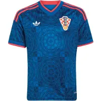 Adidas Maglietta A Maniche Corte Junior Lontano Croatia 26/27 Jersey