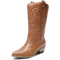 Dream Pairs Boots 'Klassische stiefel für Damen' cachi