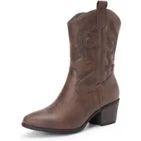 Dream Pairs Boots 'Klassische stiefel für Damen' marrone