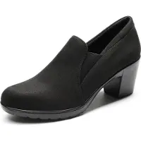 Dream Pairs Décolleté 'Damen-Pumps mit geschlossener Zehenpartie' nero denim