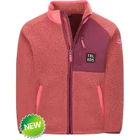 TROLLKIDS Kid's Odda Jacket XT Giacca in pile Bambini (92, rosso)