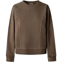 Pepe Jeans per donna. PL5800115 Felpa Belit marrone (XL), Casual, Cotone