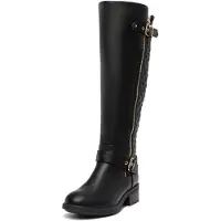 Dream Pairs Stivale nero