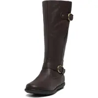 Dream Pairs Stivale marrone