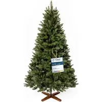 Merkloos Albero di Natale artificiale - 80 cm - Rami in PE - Verde scuro abete Nordmann